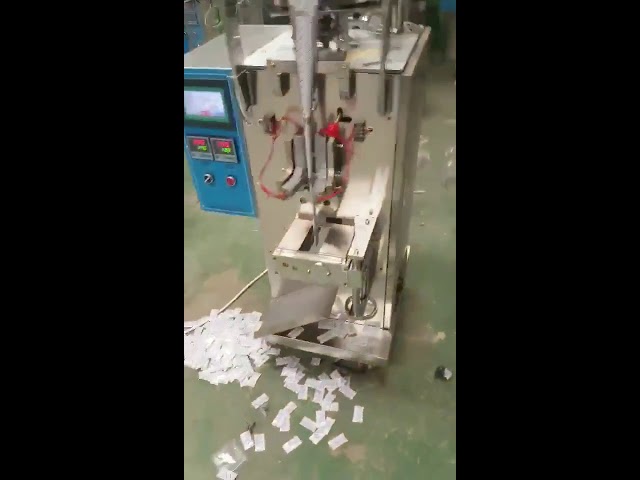 China pembekal automatik kantung bantal cip cecair mesin pembungkusan snek cecair